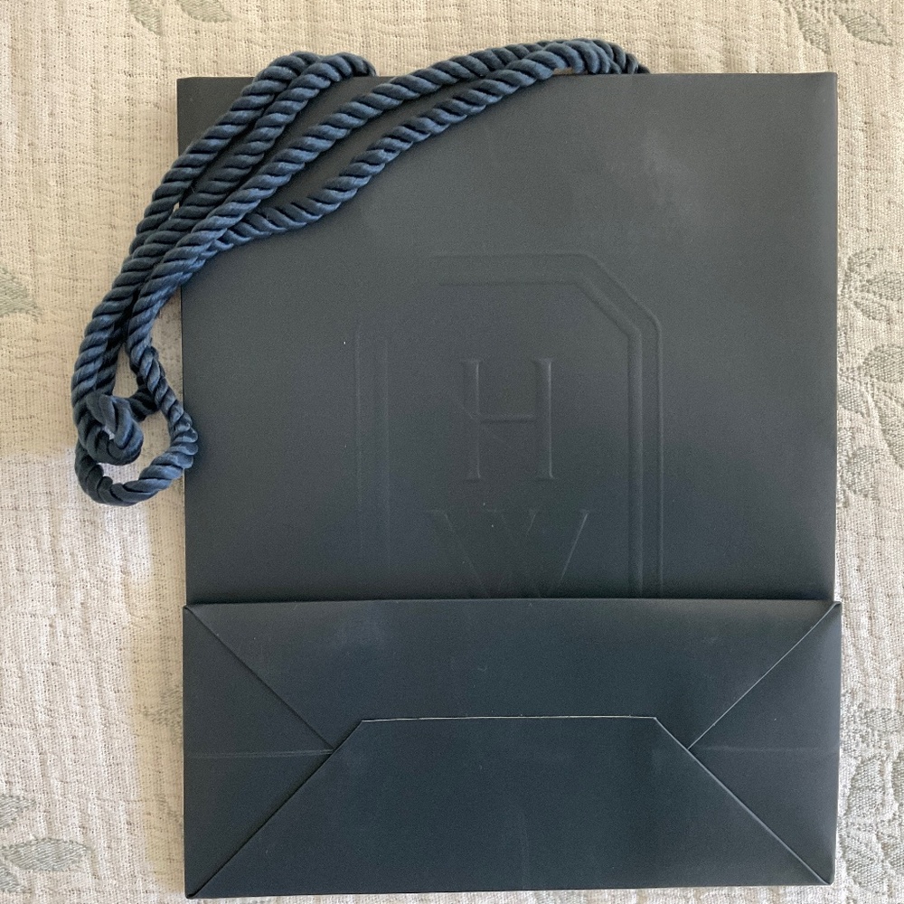 Harry Winston shopping bag